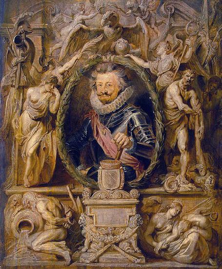 Peter Paul Rubens Charles Bonaventura de Longueval, Count de Bucquoi oil painting picture